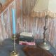 Brass candlestick