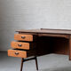 Bureau de Louis Van Teeffelen pour Wébé design hollandais, années 1950