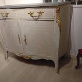 Louis XV style patinated sideboard