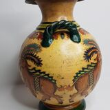 Vase amphore "Arno Montopoli Italia" années 30 au décor de Chimères