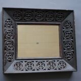 Miroir mural en bois à cadre profond