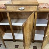 Art Deco sideboard in wood and marble
