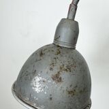 Grey Industrial Gooseneck Scissor Wall Lamp from Elektroinstala, 1960s