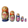 Vintage Russian Dolls Folk Art Matryoshka Complete