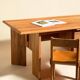 Solid oak desk
