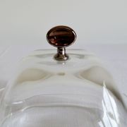 Bell and contemporary glass plate