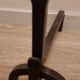 Wrought iron log holders