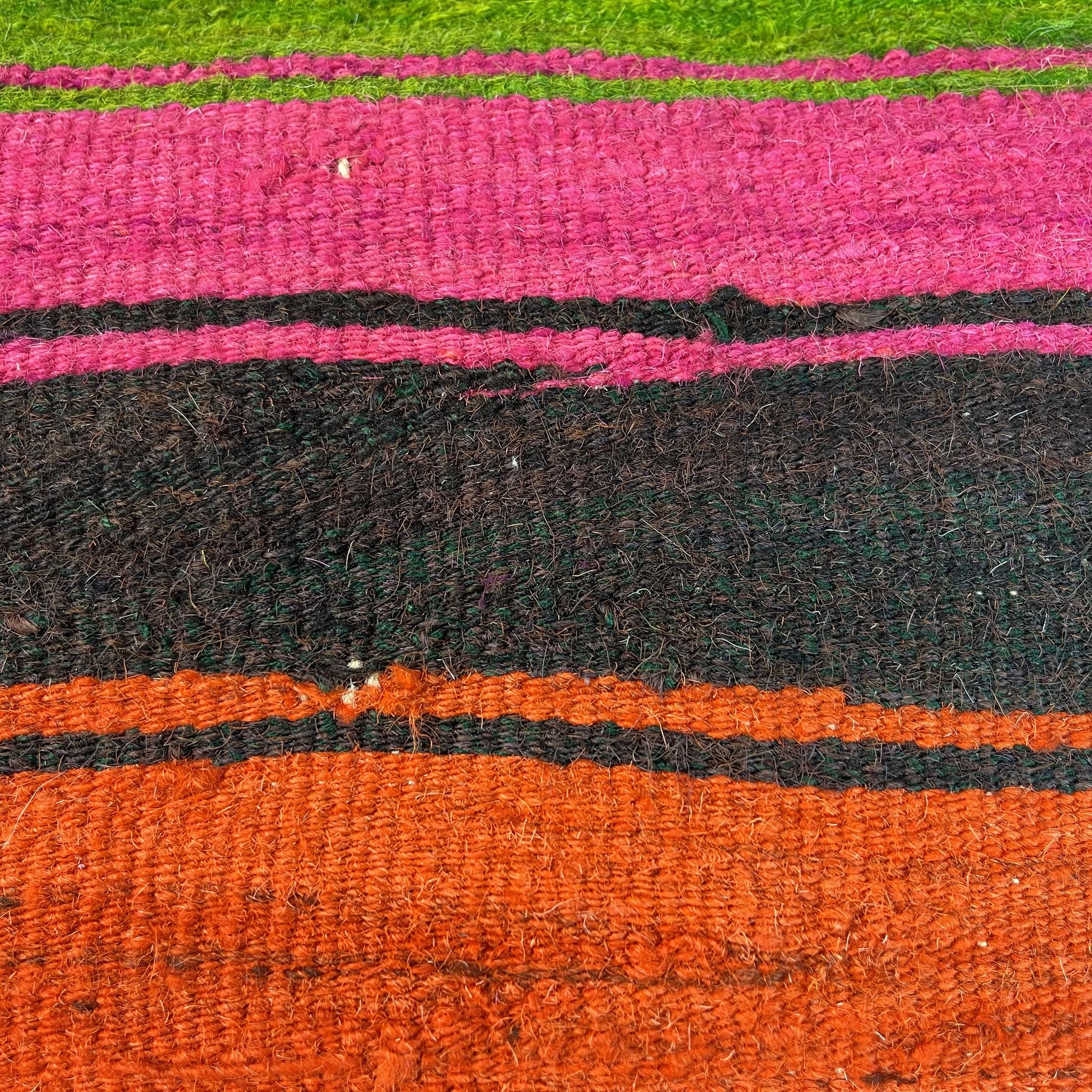 Housse de coussin en kilim turc vintage, 30 x 50 cm