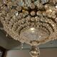 Crystal balloon chandelier from the 1960s.