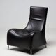 De Sede DS-264 Lounge Chair by Mathias Hoffmann, Swiss Leather Design