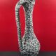 Large ceramic jar Fat Lava Vallauris 60s/70s - H: 45 cm