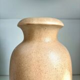W. Germany vase in beige glazed ceramic