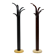 Pair of coat racks in plywood by Carlo Cerbaro for Porada
