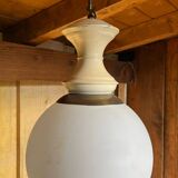 Opaline ball pendant from the 1950s