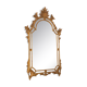 Miroir parecloses bois Or 19ème Italie
