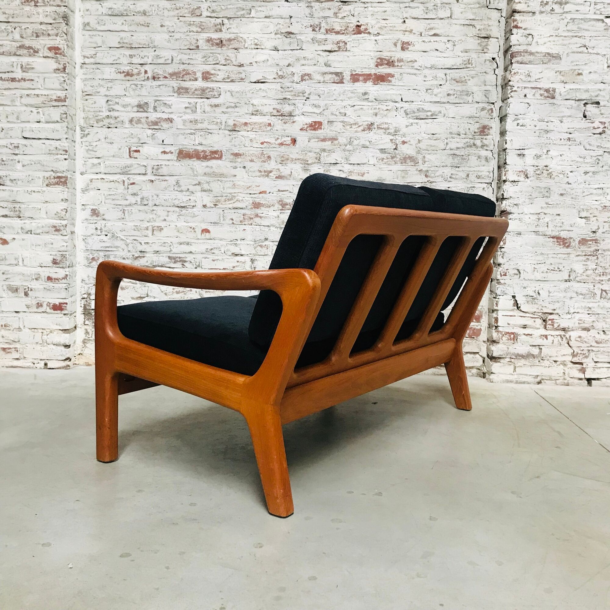 Vintage teak sofa par Juul Kristensen pour JK Danemark, des années 1970