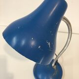 Blue retro desk lamp