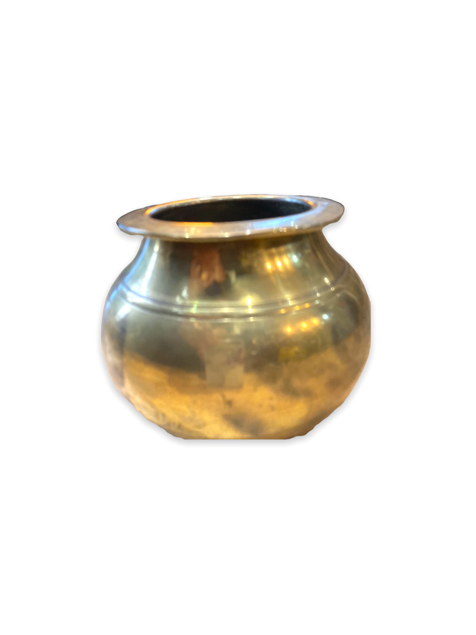 Indian bronze pot