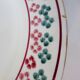 6 vintage flat plates from Céranord St Amand