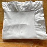 White duvet cover
