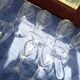 10 verres à pied gravés