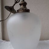 Glass and bronze suspension