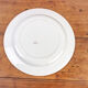 Plat rond modèle Primevère Luneville