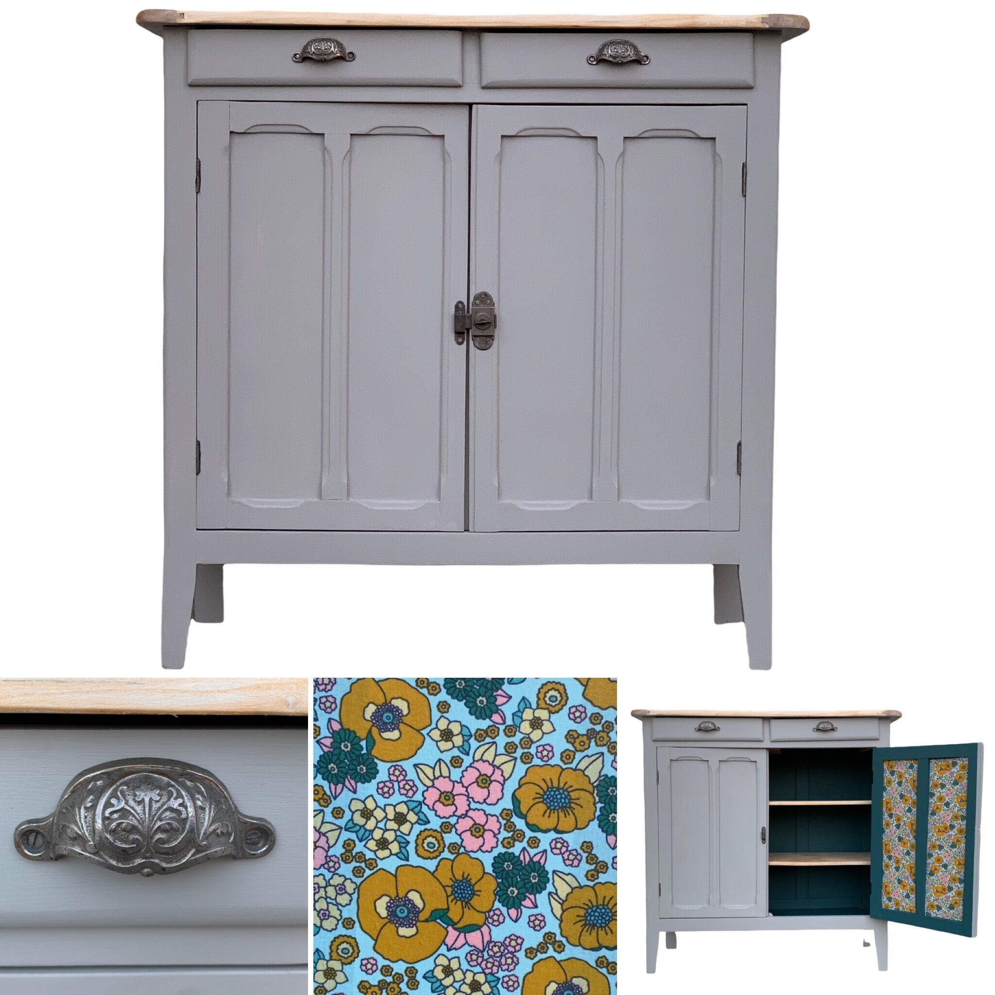 Vintage Parisian buffet 100x100