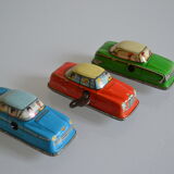 3 autos à clés 1950