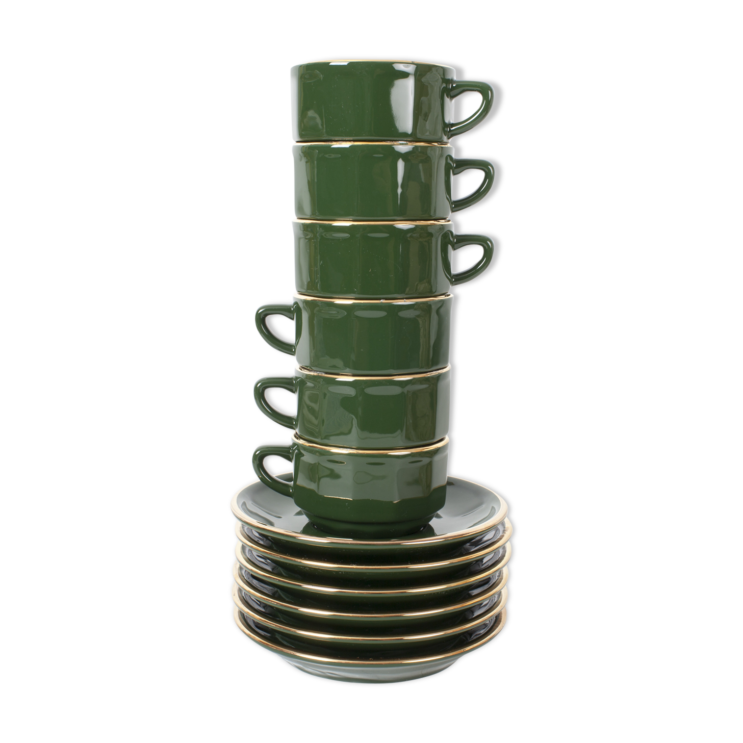 6 cups to coffee Yves Deshoulières Apilco