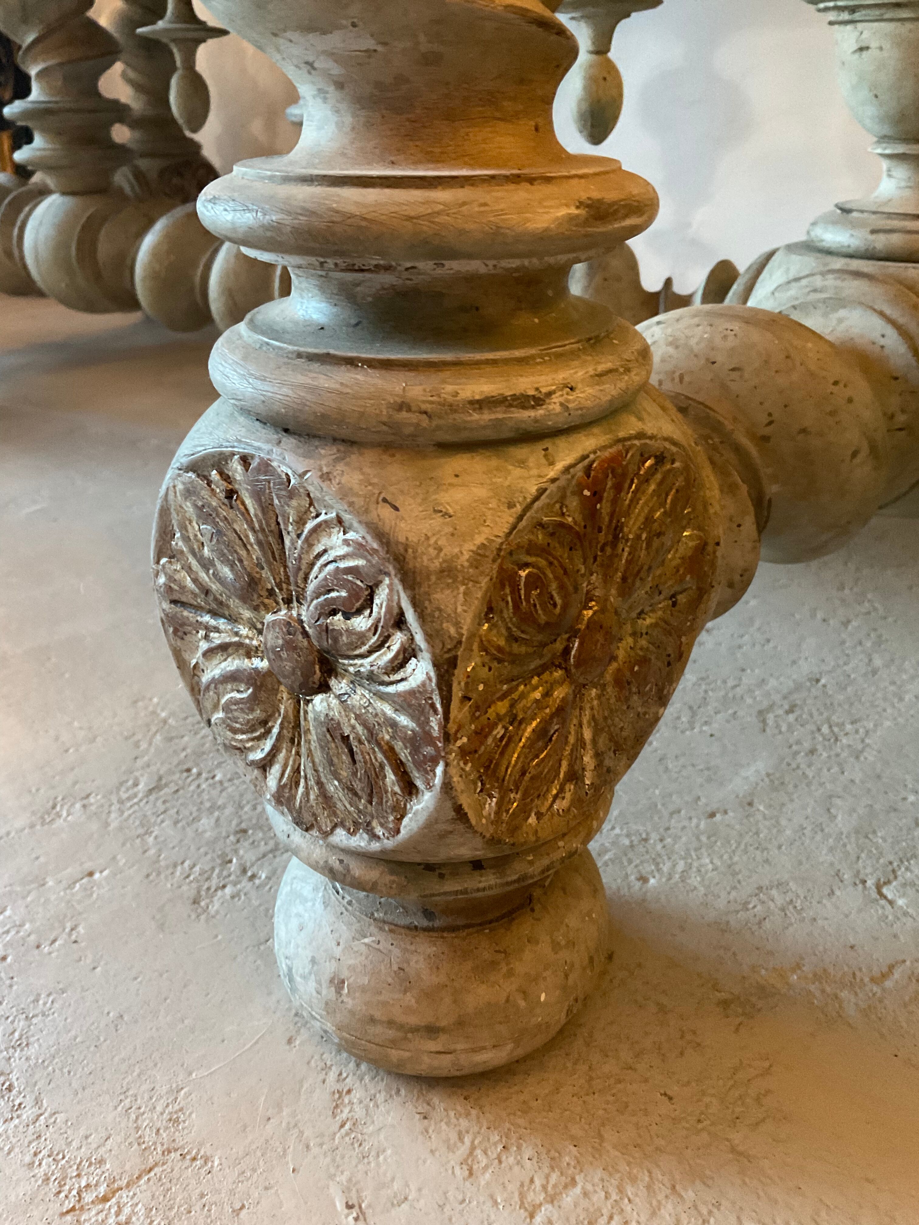 Table / office with 2 drawers. louis xiii style