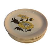 Lot Flat plates and dessert Sovirel 70s