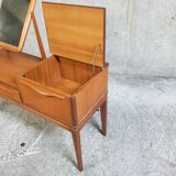 coiffeuse  scandinave teck
