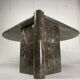 Italian marble teardrop coffee table, 1980s