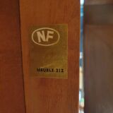 Table & 6 Baumann chairs model "gondole"