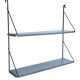 Vintage metal wall shelf wall rack minimalistic 1960’s