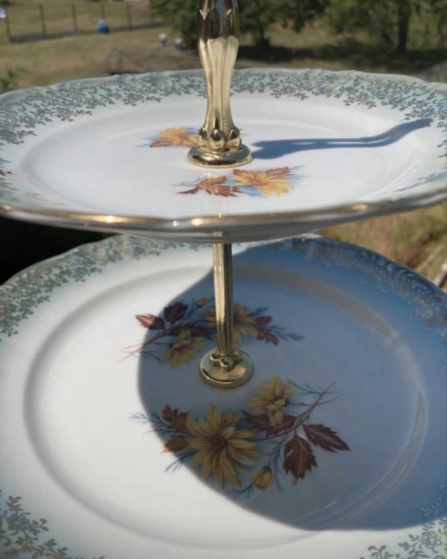 Winterling porcelain cake stand