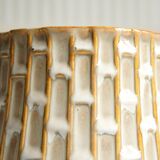 Glazed ceramic planter