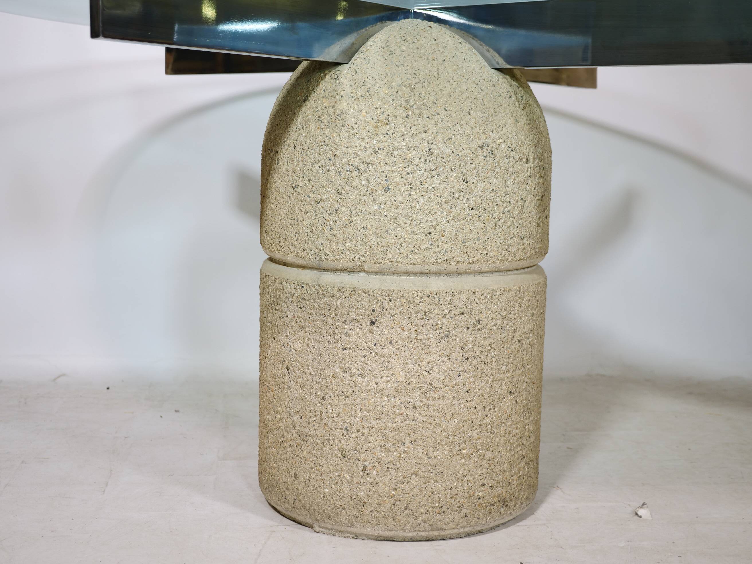 Paracarro Dining Table by Giovanni Offredi for Saporiti Italia, 1970s