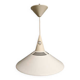 Brilliant luminaires - Vintage pendant light in white lacquered metal - 80s