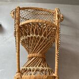 Emmanuelle miniature rattan armchair