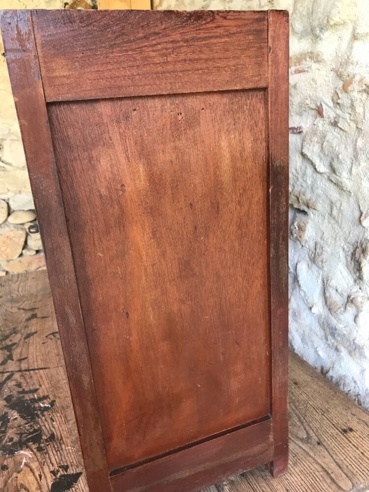 Placard de campagne vaisselier meuble haut vitré
