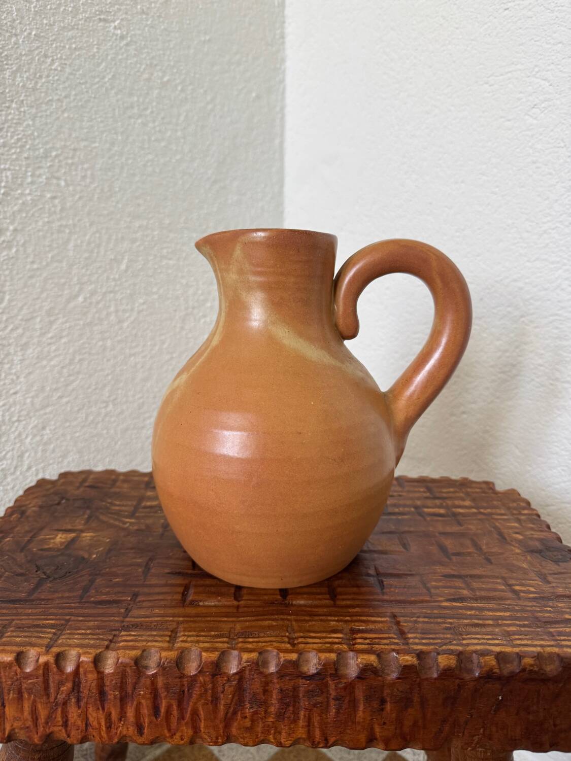 JP Gasnier stoneware pitcher from the 70s
