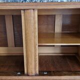 Oak bar furniture art deco style