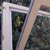 Wooden canopy 3 windows with bellows and abbatant