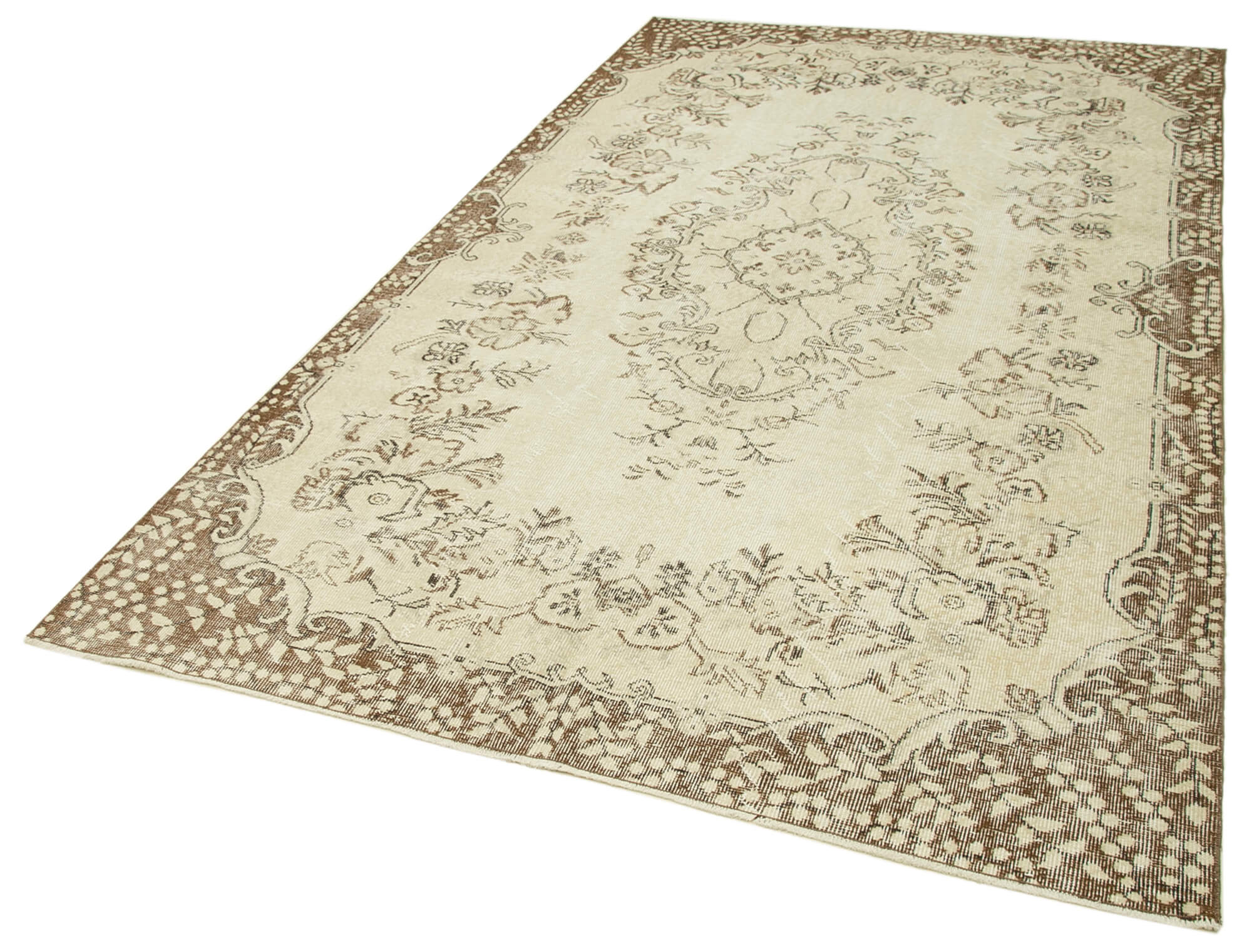 Turkish beige carpet 170 cm x 290 cm