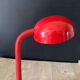 Lampe de bureau rouge vintage