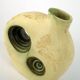 greek vintage VASE by nikos dazelidis, 1960s/70s, signed, space age