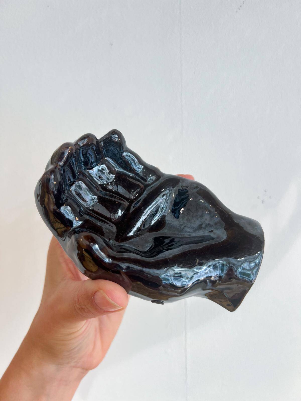 Handmade ceramic hand