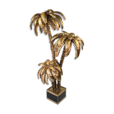 Lampadaire palmier 3 têtes années 70